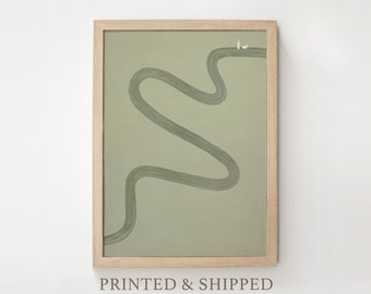The Lost Sheep Framed Art Print | Luke 15:6 Sage Green Decor