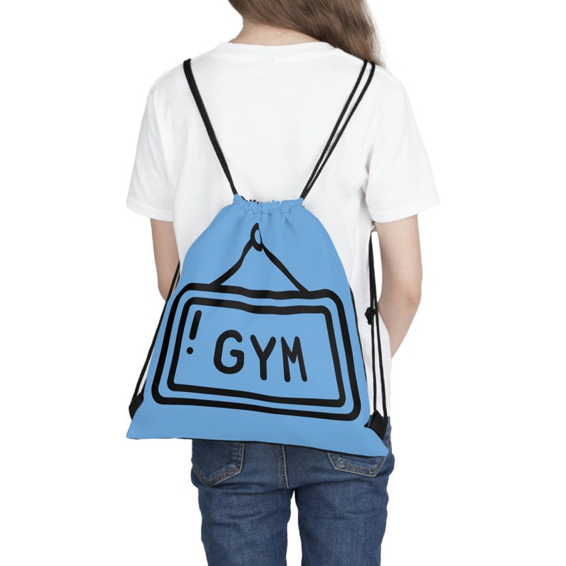 Gym Bag Backpack Fitness Bag Crossfit Bag Cute Bag Drawstring Etsy