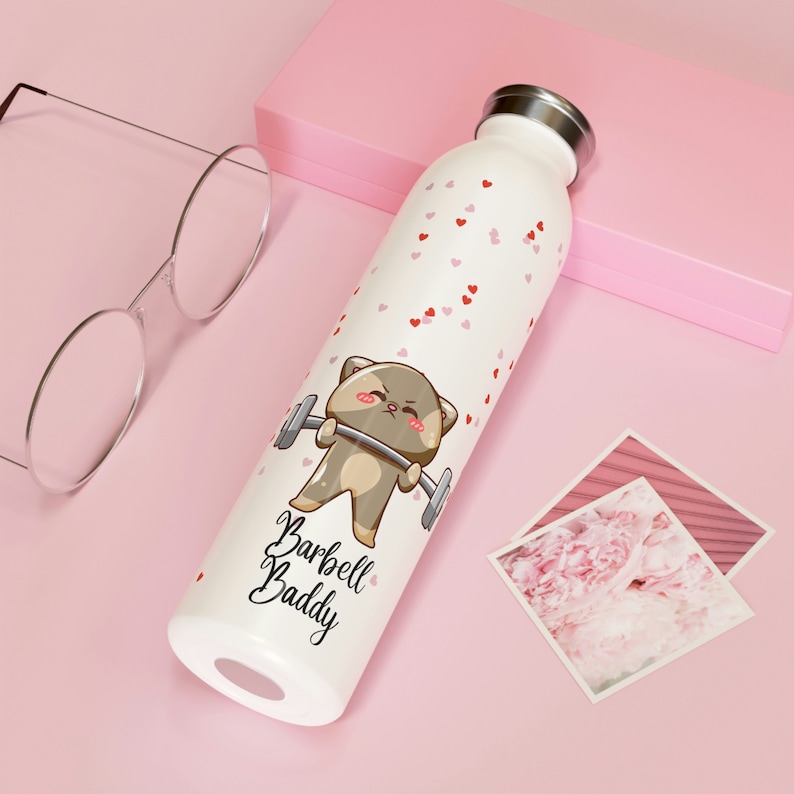Cute Water Bottle Gym Water Bottle Fitness Water Bottle Etsy