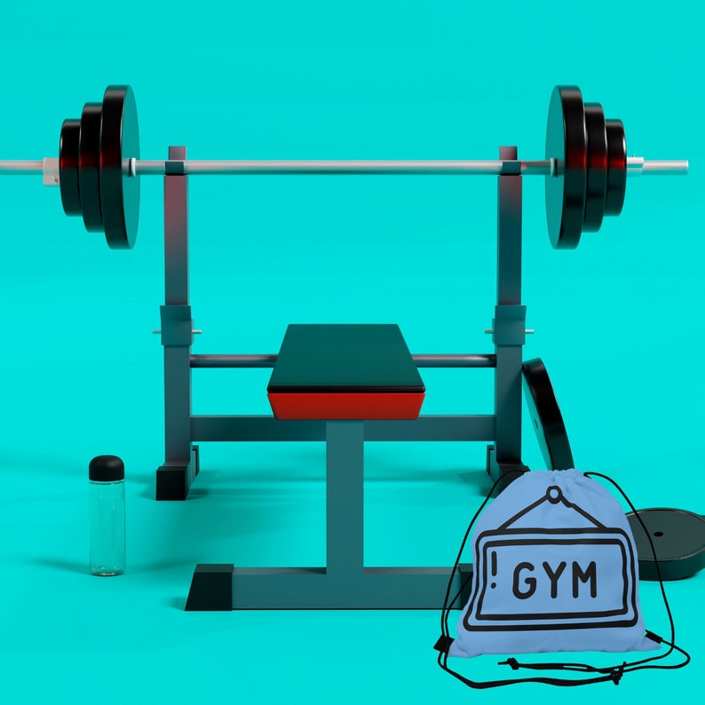 Gym Bag Backpack Fitness Bag Crossfit Bag Cute Bag Drawstring Etsy