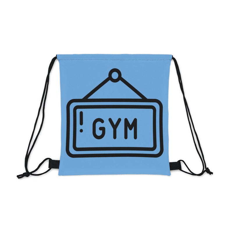 Gym Bag Backpack Fitness Bag Crossfit Bag Cute Bag Drawstring Etsy