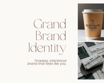 Custom Brand Identity Design | Full Logo + Brand Strategy Package