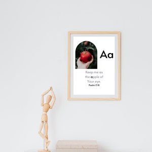 ABC Bible Verse Cards to Sing - digital download, 2 sizes, w or w/o color images