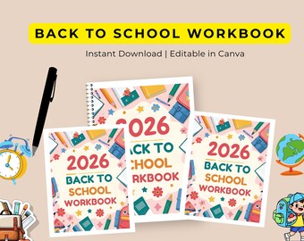 Back to School Prep Workbook | Student Activities (PDF)