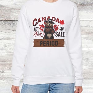 Canada is Not For Sale Sweatshirt, Elbows Up Canada T-Shirt, Proud Canadian Sweater, Proud Canadian Hockey Pullover, Patriotic Canadian