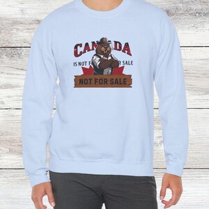 Canada is Not For Sale Sweatshirt, Elbows Up Canada T-Shirt, Proud Canadian Sweater, Proud Canadian Hockey Pullover, Patriotic Canadian Gift