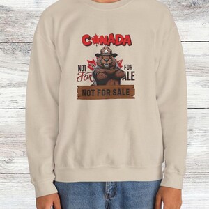 Canada is Not For Sale Sweatshirt, Elbows Up Canada T-Shirt, Proud Canadian Sweater, Proud Canadian Hockey Pullover, Patriotic Canadian