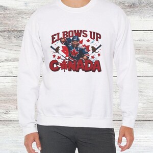 Elbows Up Canada T-Shirt, Canada is Not For Sale Sweatshirt, Proud Canadian Sweater, Proud Canadian Hockey Pullover, Patriotic Canadian