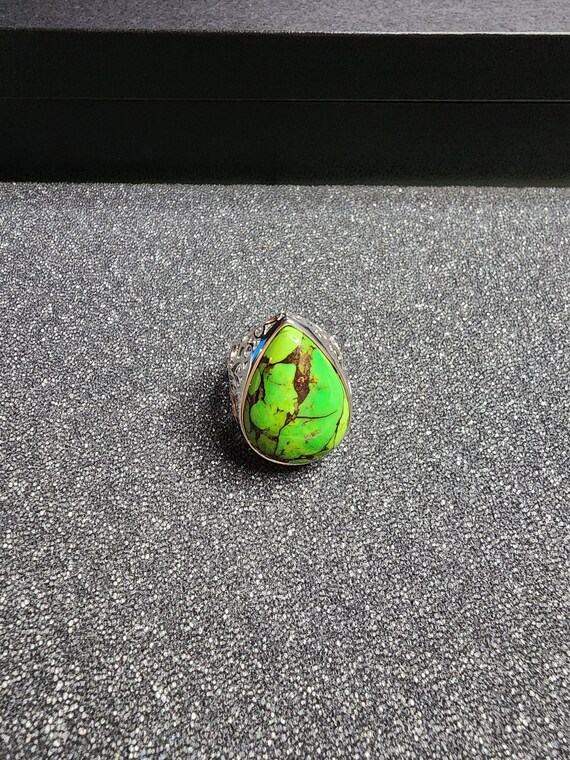 Mojave Green Turquoise Ring View 4