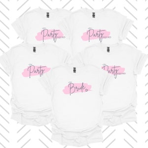 Bachelorette Party Shirts, Bride and Bridesmaids Shirts, Wedding Party Shirts, Party Shirts for Women