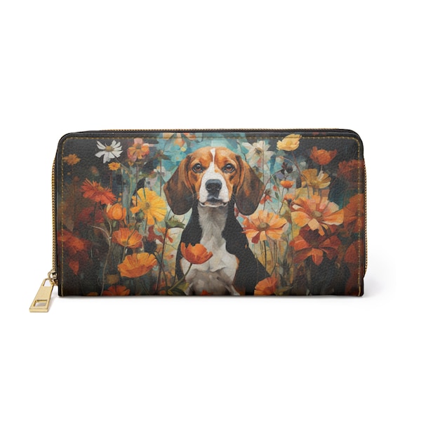Beagle,Wallet, Gifts for girls, gifts for sister, gifts for mom, girlfriend gifts, dog lover, ladies wallet, dog theme, Beagle gifts