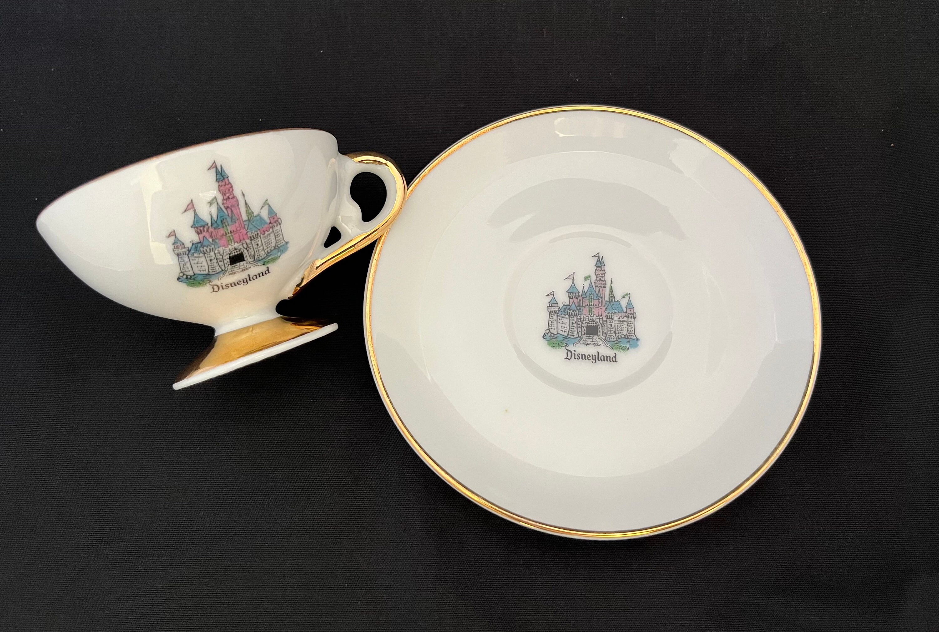 Tinkerbell Disneyland Teacup and Saucer Etsy
