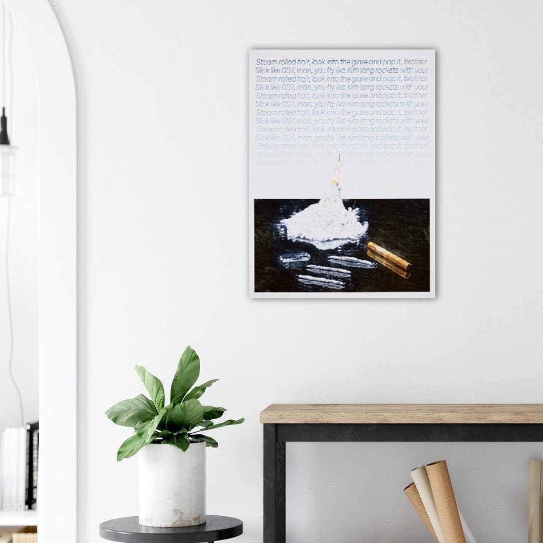 Glass Animals Cane Shuga Poster Etsy