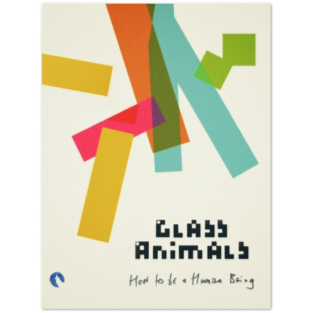 Glass Animals How to Be A Human Being Poster Etsy