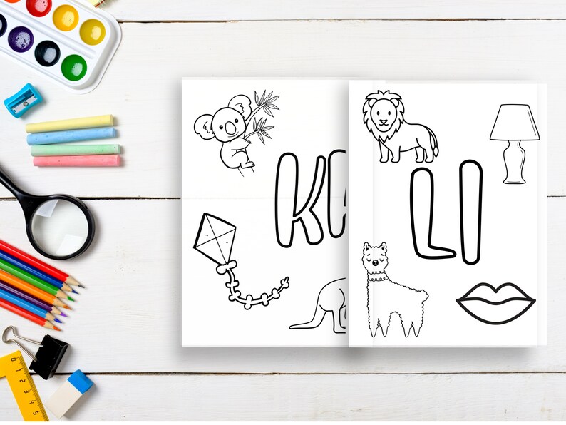 Printable Alphabet Coloring Pages Abcs Learning Coloring Sheets for ...