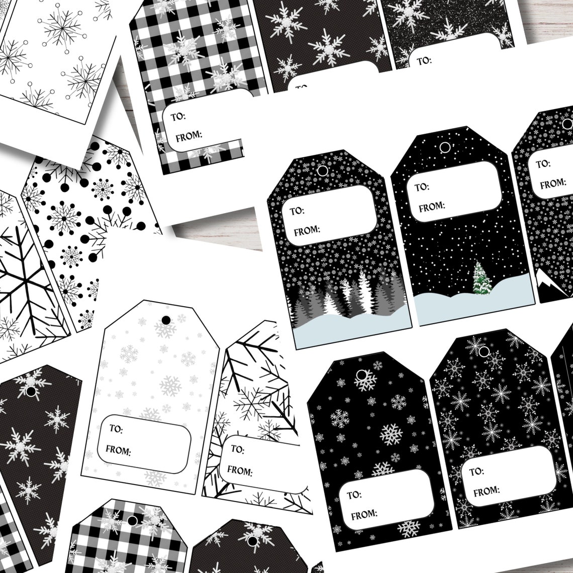 Black and White Christmas Tags - Il 1140xN.5543890274 67fs 