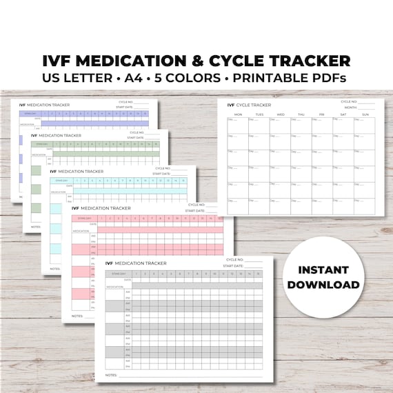 Organize with Me!  IVF Medications 
