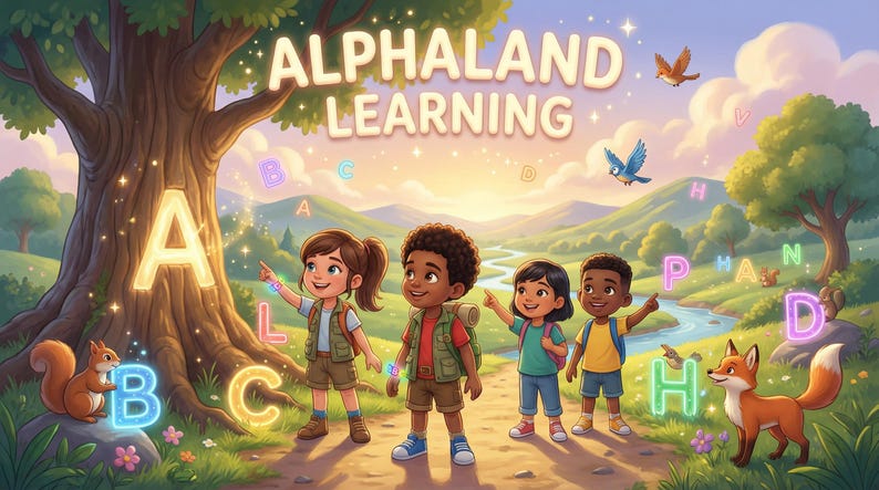 Alphalanda Animal Coloring & Alphabet Tracing Book for Kids | ABC Preschool ...