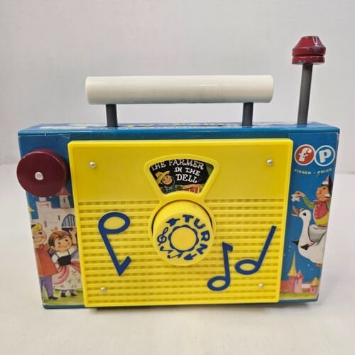 Vintage Fisher Price Music Box Tv - Etsy Canada