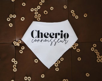 Cheerio Connoisseur | Drool Bib