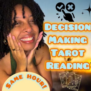 SAME HOUR Decision-Making Tarot Reading | Intuitive & Accurate Psychic Insight | Fast Personalized Guidance | Spiritual Clarity