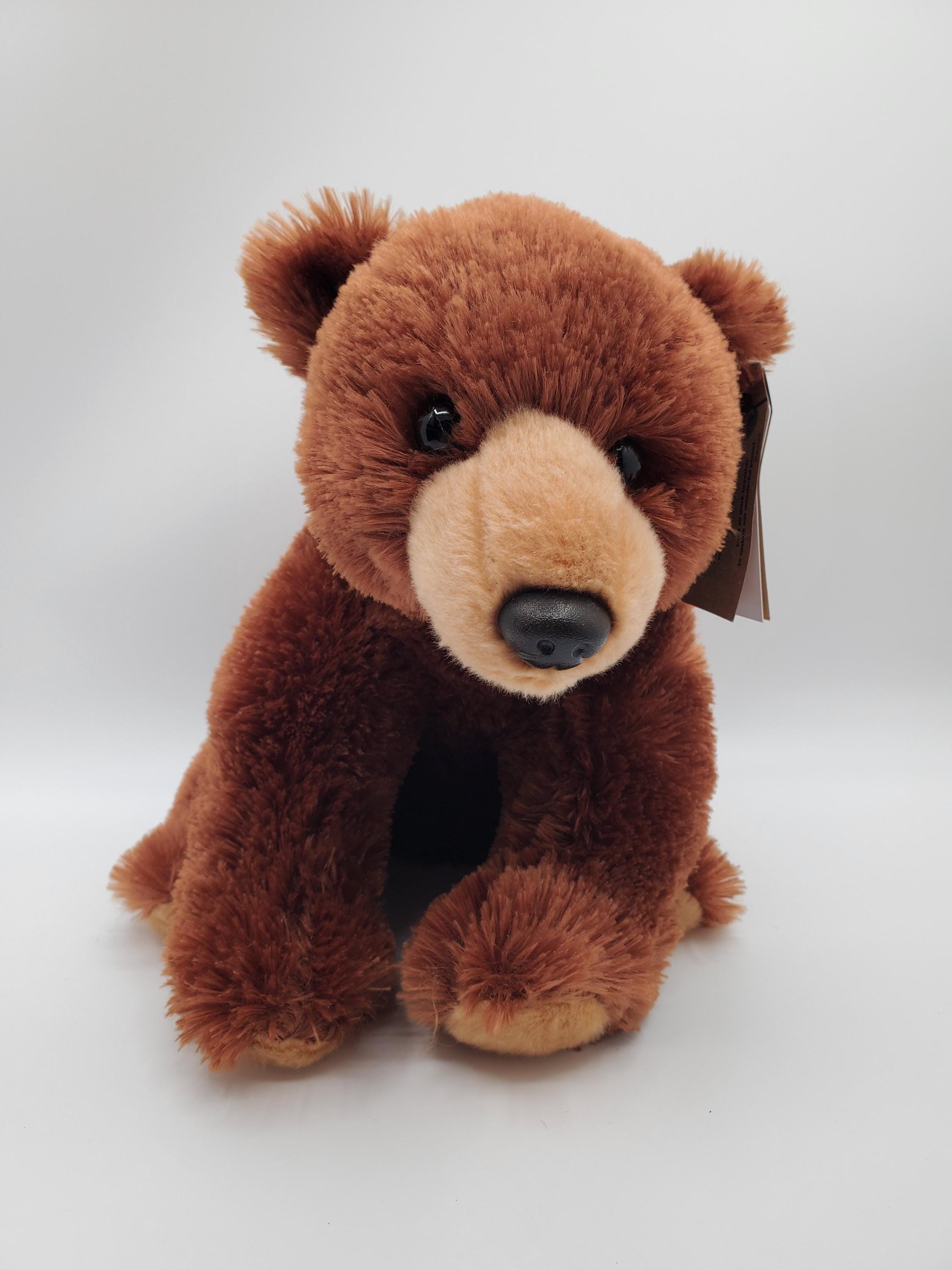 Collectible Plush Grizzly Bear - 10