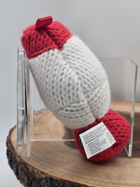 Collectible Ultra-rare Ami Amis Edward the Lava Lamp Crochet Plush