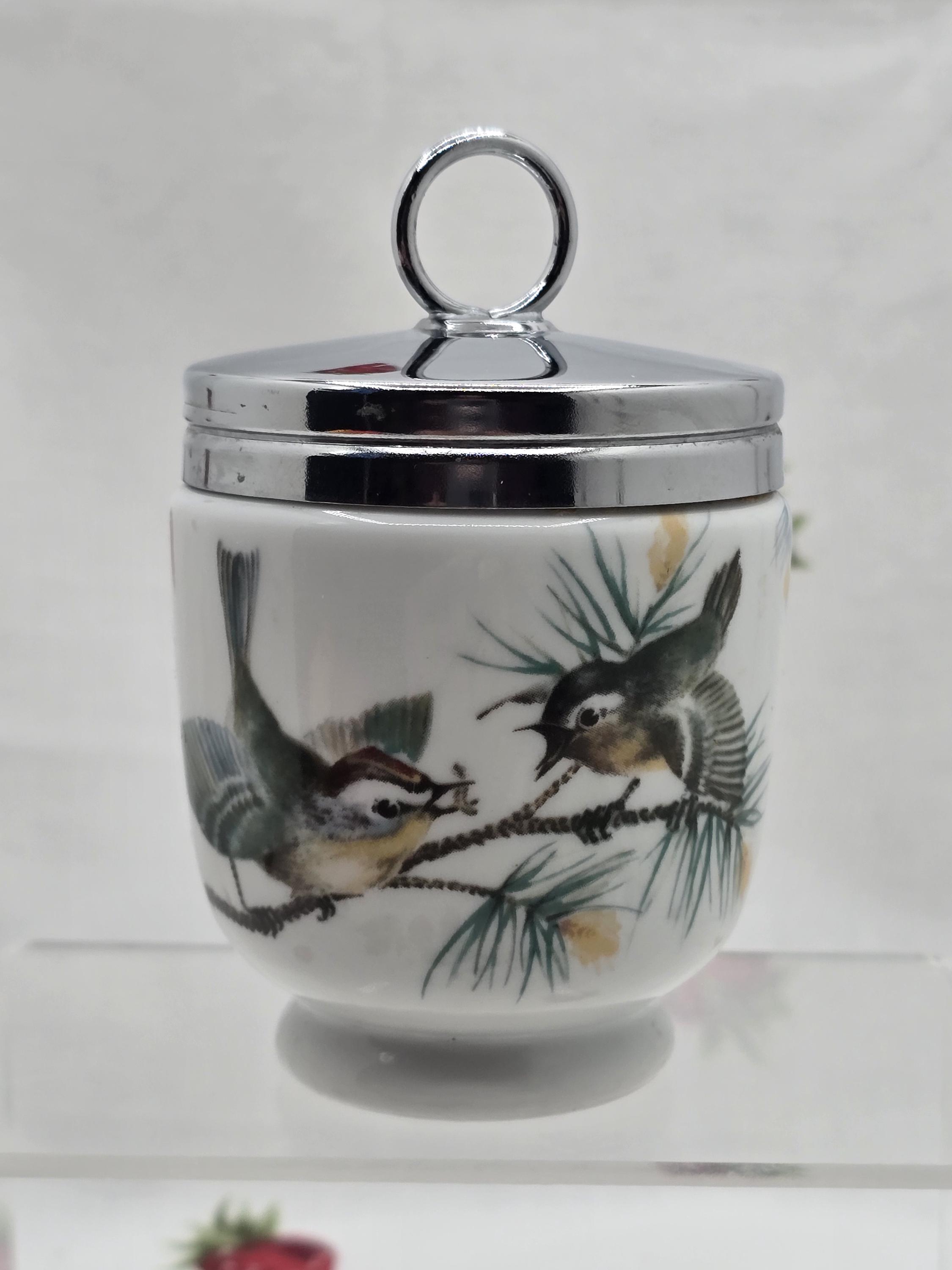 ヴィンテージ ロイヤルウースター エッグコドラー：キングサイズ 鳥の