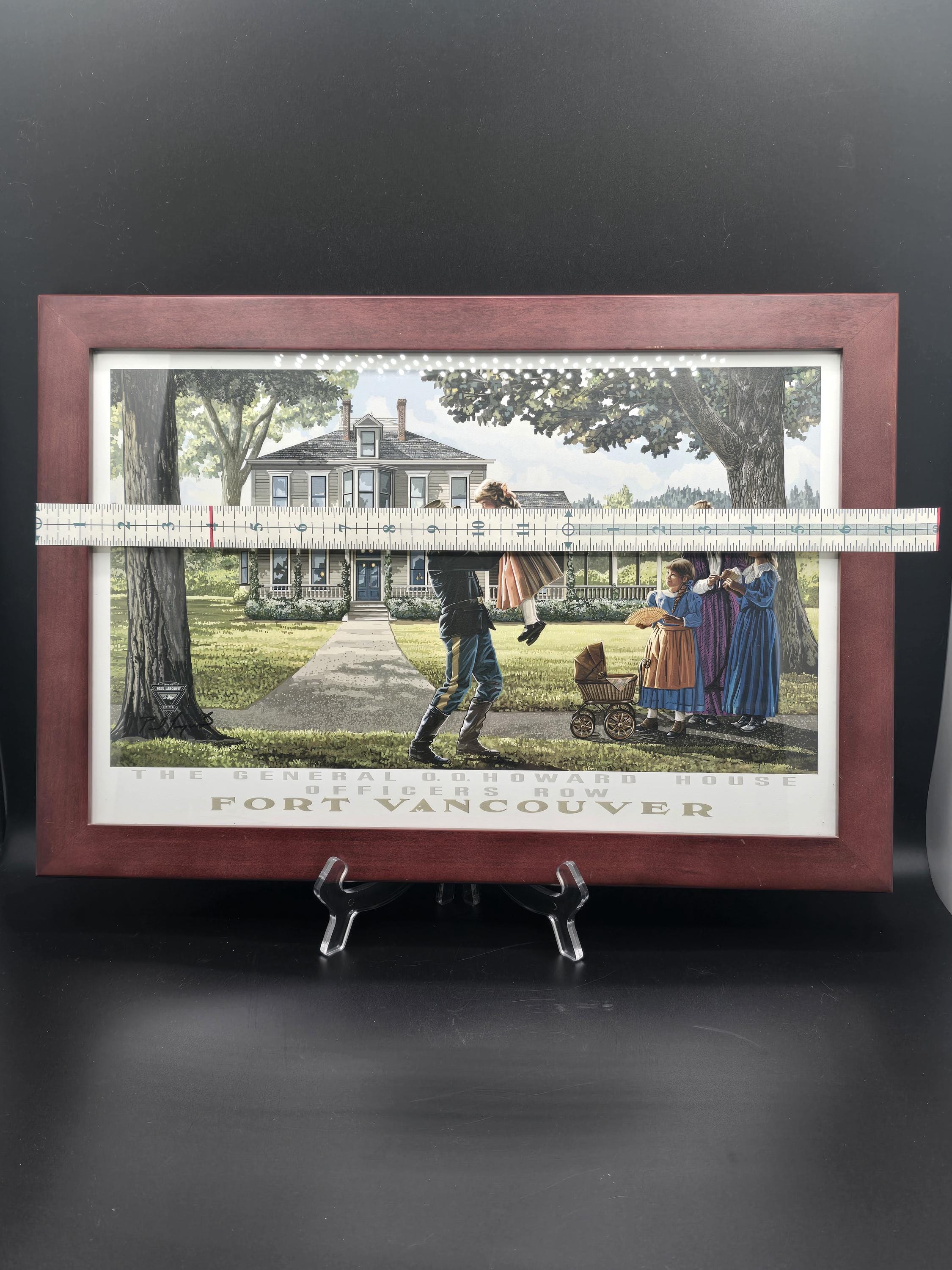 額入りハワード・ハウス・アートプリント:ポール・A・ランクイスト 額入りハワード・ハウス・アートプリント:ポール・A・ランクイスト