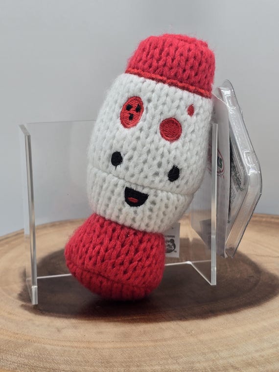 Collectible Ultra-rare Ami Amis Edward the Lava Lamp Crochet Plush