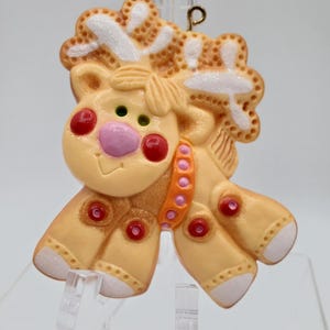 Collectible Hallmark Keepsake 1976 &quot;Tree Treats&quot; Reindeer Ornament - Mint in Box