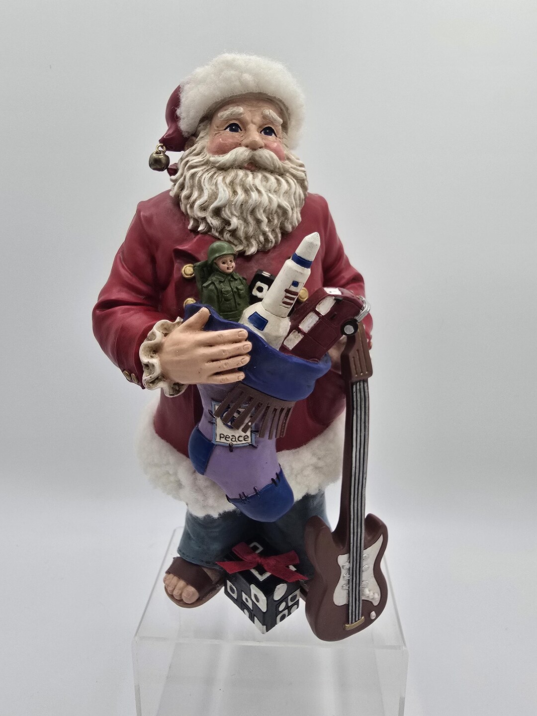 ヴィンテージサンタクロースのオーナメント：グルーヴィーな中西部