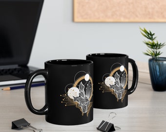 Black Coffee Mug