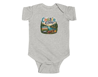 Coast Crew Vintage Surf Badge Infant Bodysuit | Beach Retro Ocean