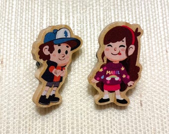Pin de Dipper y Mabel de Gravity Falls