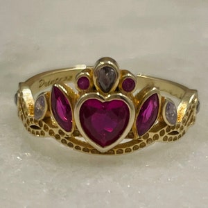 Barbie princess charm school ring