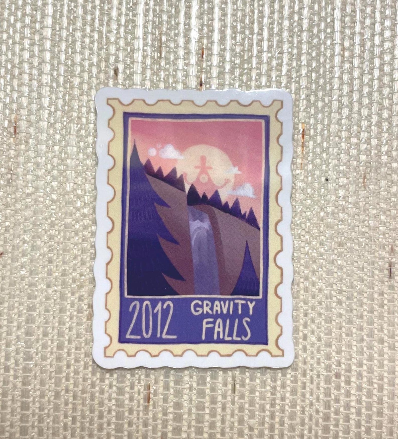 Gravity Falls Stamp Sticker - Etsy