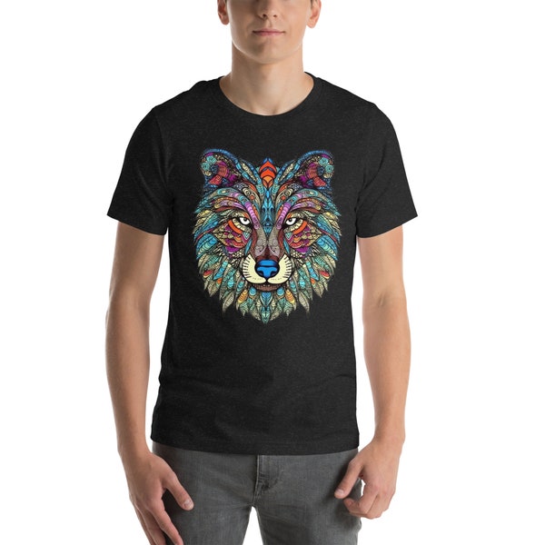 Zen-Art Wolf Unisex t-shirt