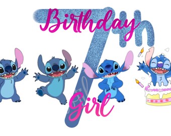 Stitch Birthday - Etsy