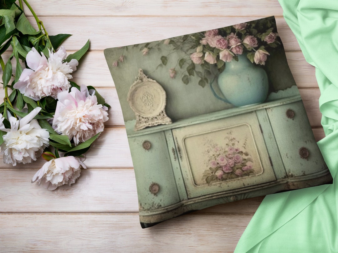 Shabby Chic Pillow Case Floral Pillow Case Simply Shabby Chic Bedding