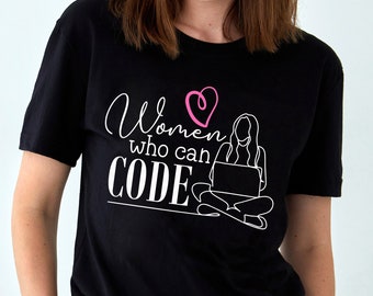 Kodning T-shirt för kvinnor, programmerare, programmerare, kodare, programmerare