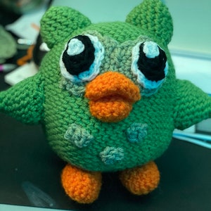 Crochet Duolingo Owl