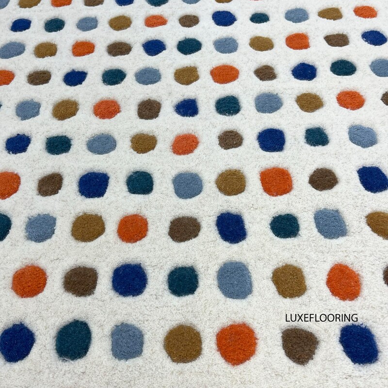 Dot Texture Rug Polka Dot Rug - Etsy