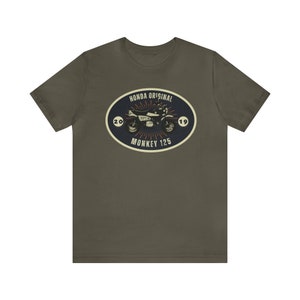 Honda Monkey 125 Unisex Jersey Short Sleeve Tee
