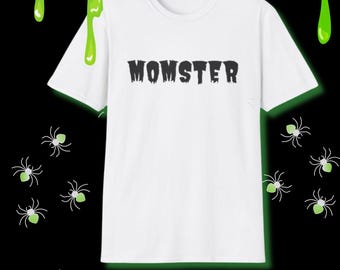 MOMSTER Shirt | Funny Mom Halloween T-Shirt | Spooky Mom Graphic Tee
