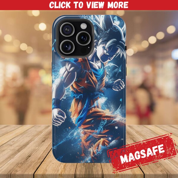 MagSafe Dragon Z: Case for iPhone 15 Pro Max, 14 Plus, 13 mini , Manga Case, Anime Gift, Manga Gift, Magsafe Case, Dragon Z Birthday