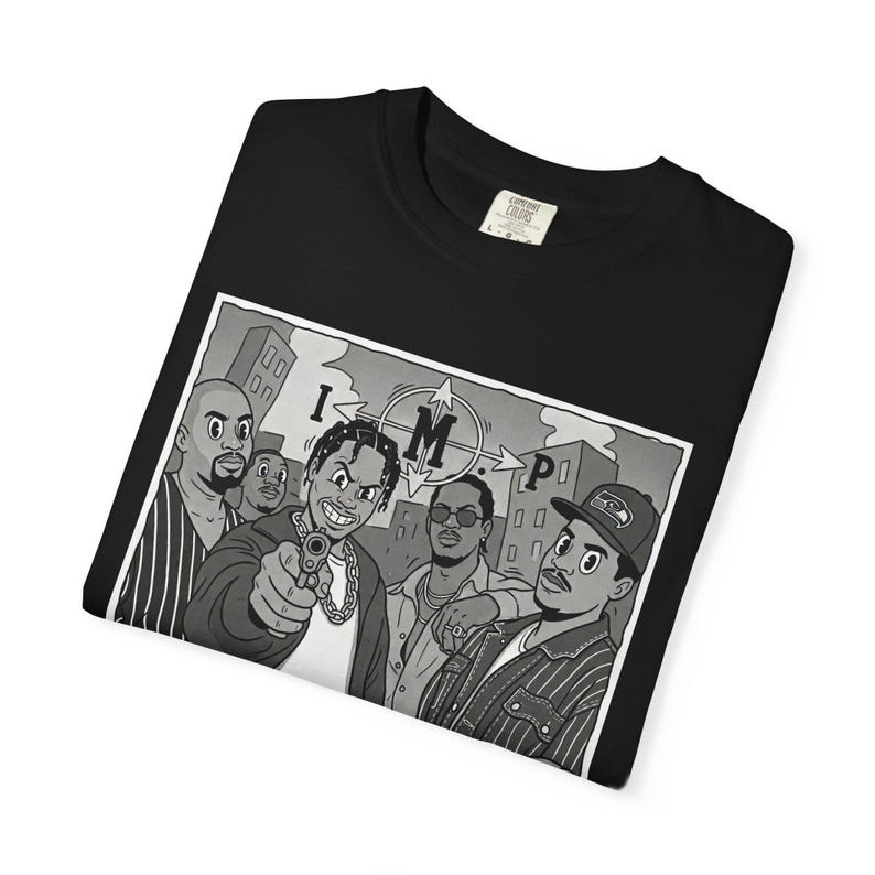 Cougnut - I.M.P - Fog City Animations - Bay Area Rap - Music - SF Bay - ILL Manner Player - Cartoon - Unisex -T-shirt image 19