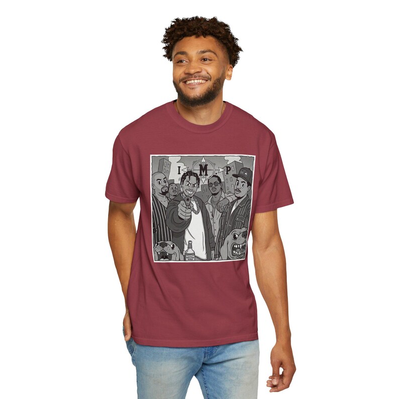 Cougnut - I.M.P - Fog City Animations - Bay Area Rap - Music - SF Bay - ILL Manner Player - Cartoon - Unisex -T-shirt image 17