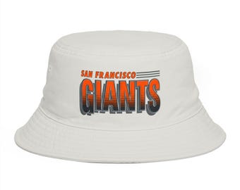 San Francisco Vintage Script Bucket Hat | Baseball City Retro
