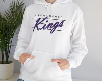 Sacramento Basketball - Vintage - Sports - Basketball - Sac - Unisex Heavy Blend™ Crewneck Sweatshirt